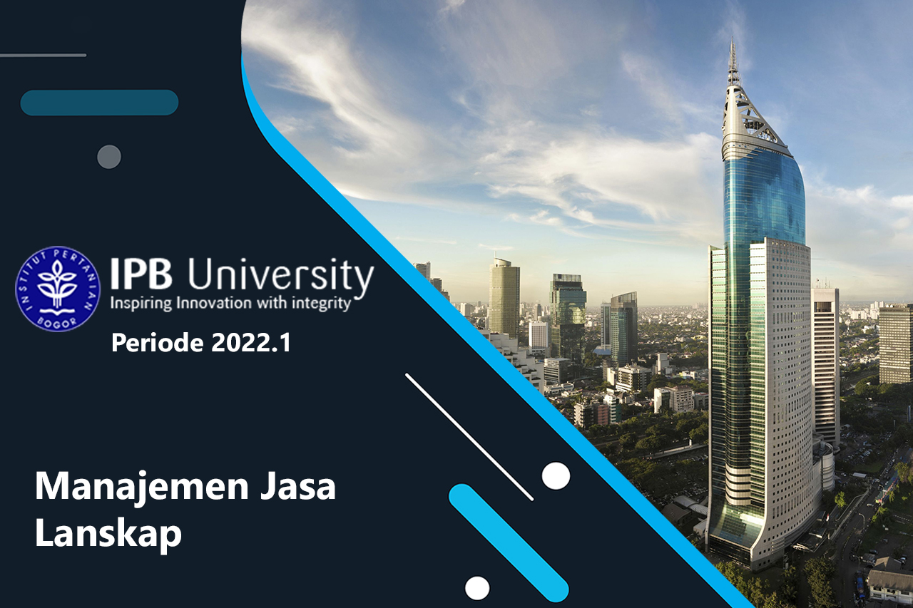 Manajemen Jasa Lanskap ARL333