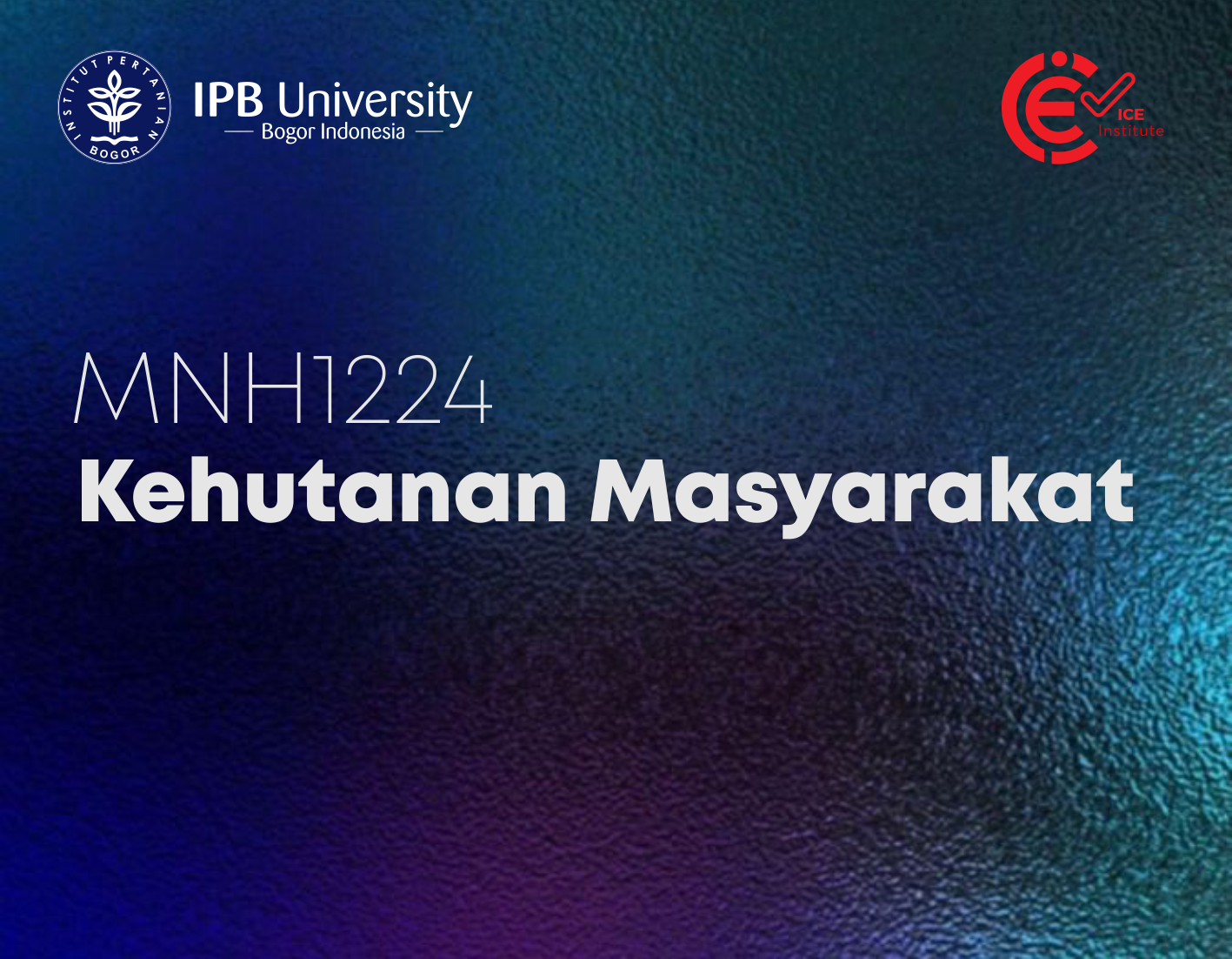 Kehutanan Masyarakat MNH1224