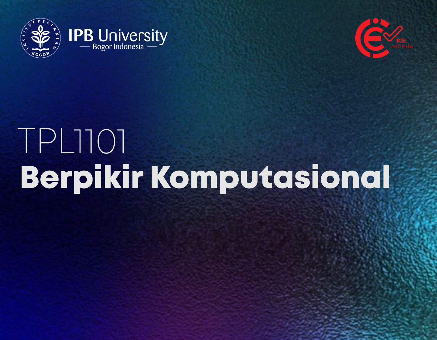 Berpikir Komputasional TPL1101
