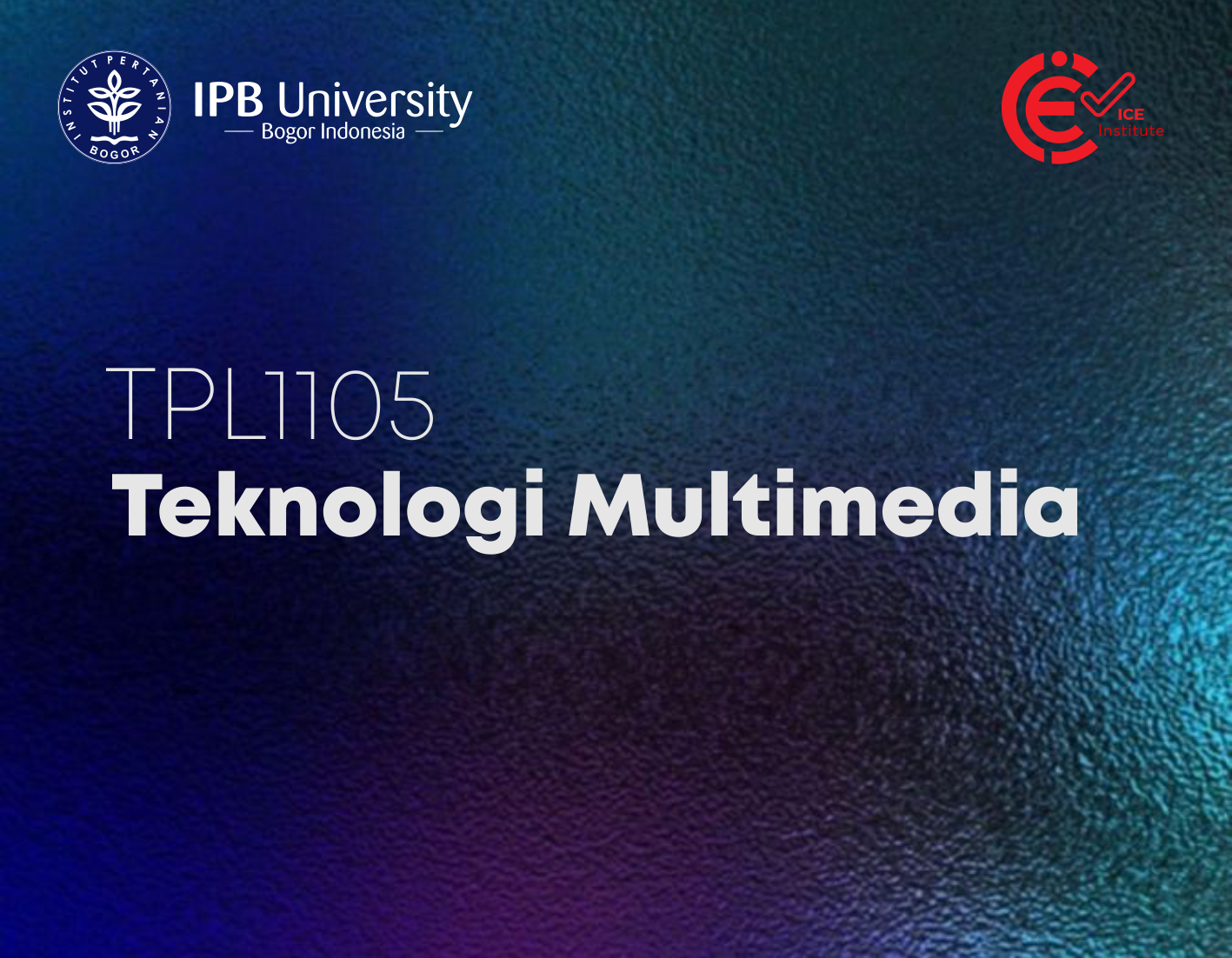 Teknologi Multimedia TPL1105