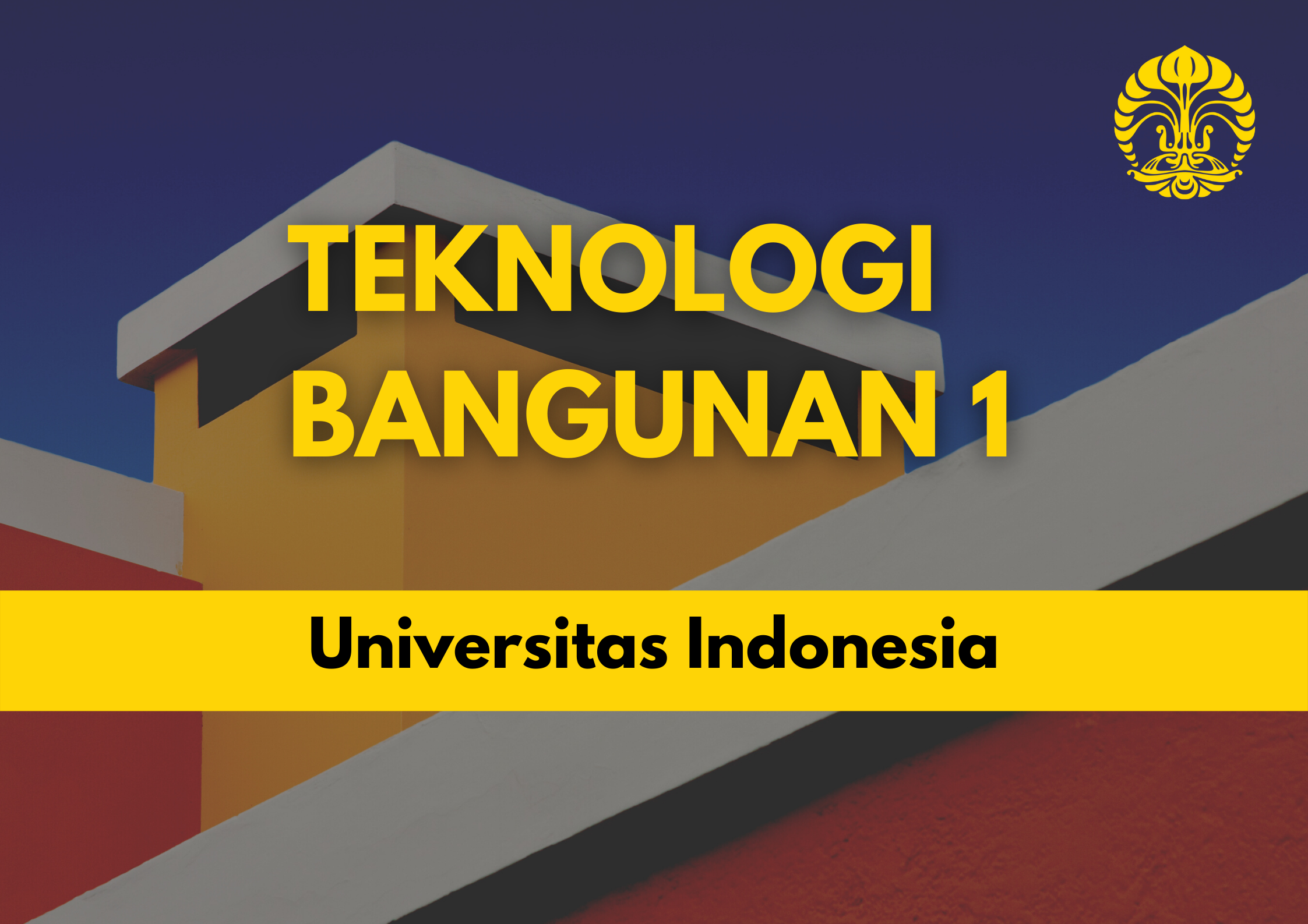 Teknologi Bangunan I MOOC000122-100241001035