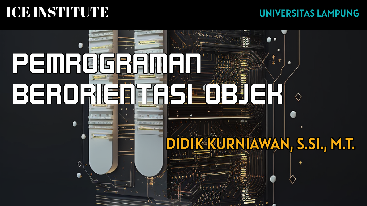 Pemrograman Berorientasi Objek UNL-PBO2024