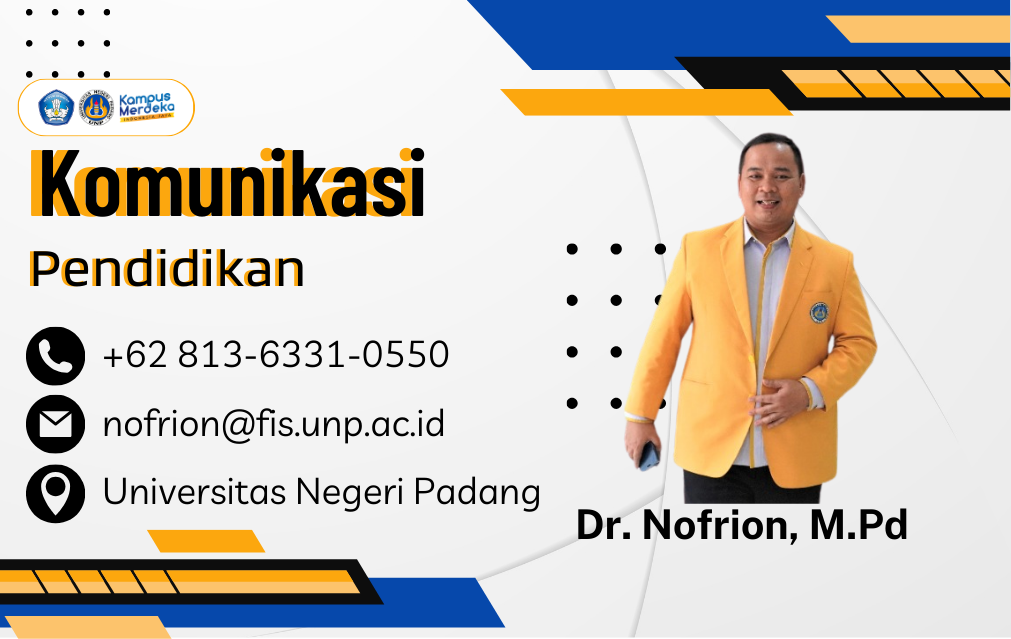 Komunikasi Pendidikan GEO.UNP