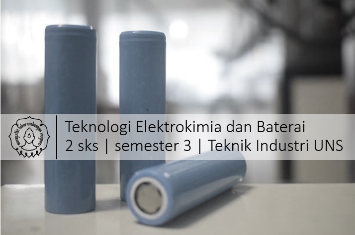 Teknologi Elektrokimia dan Baterai MP3032/001027113012