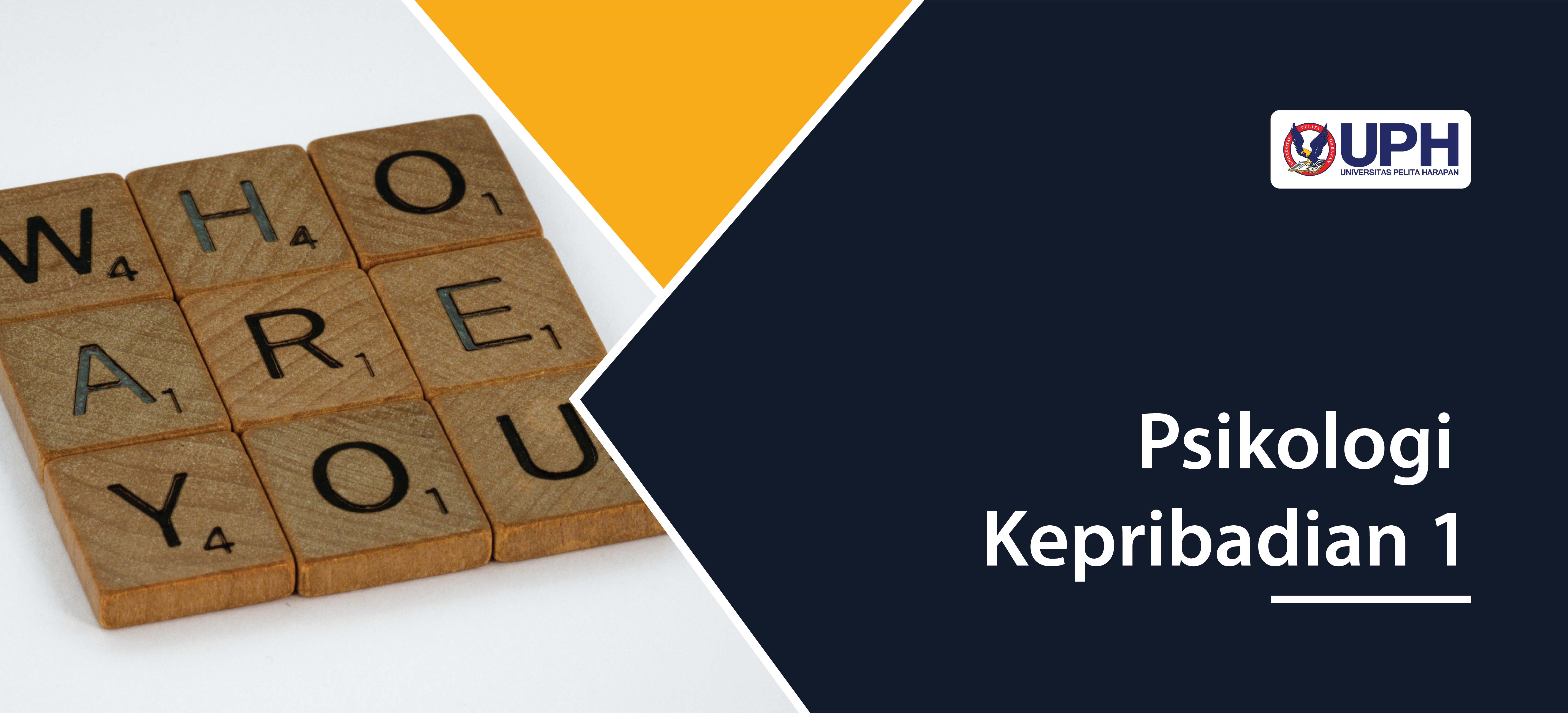 Psikologi Kepribadian 1 PSY11105/031034392003