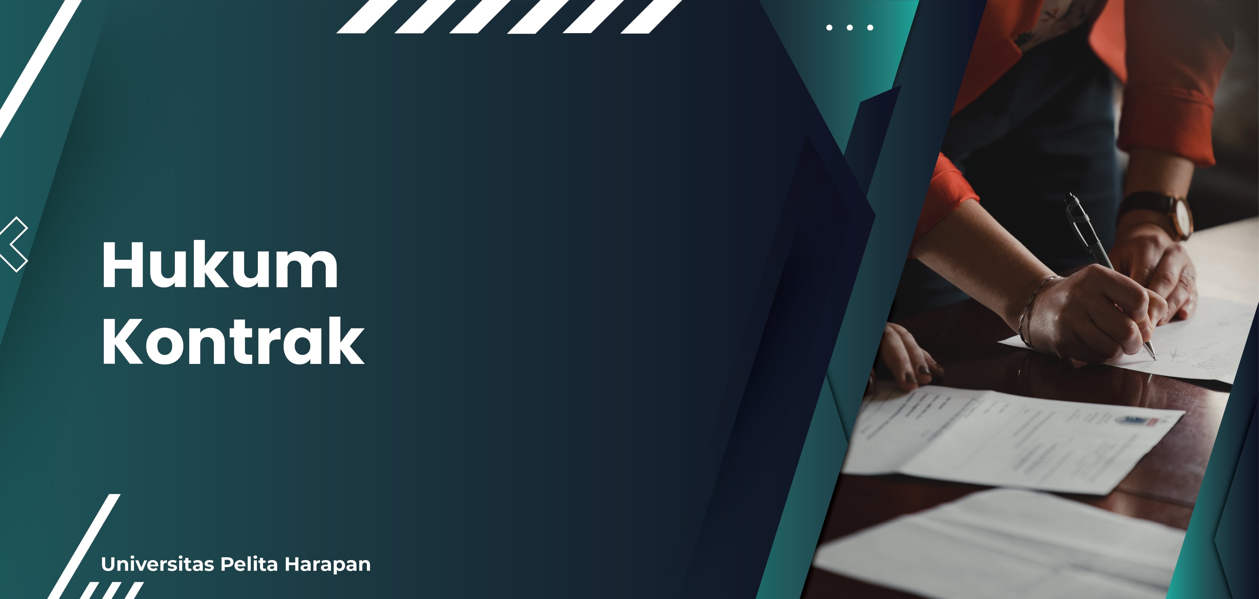 Hukum Kontrak LAW122KONT