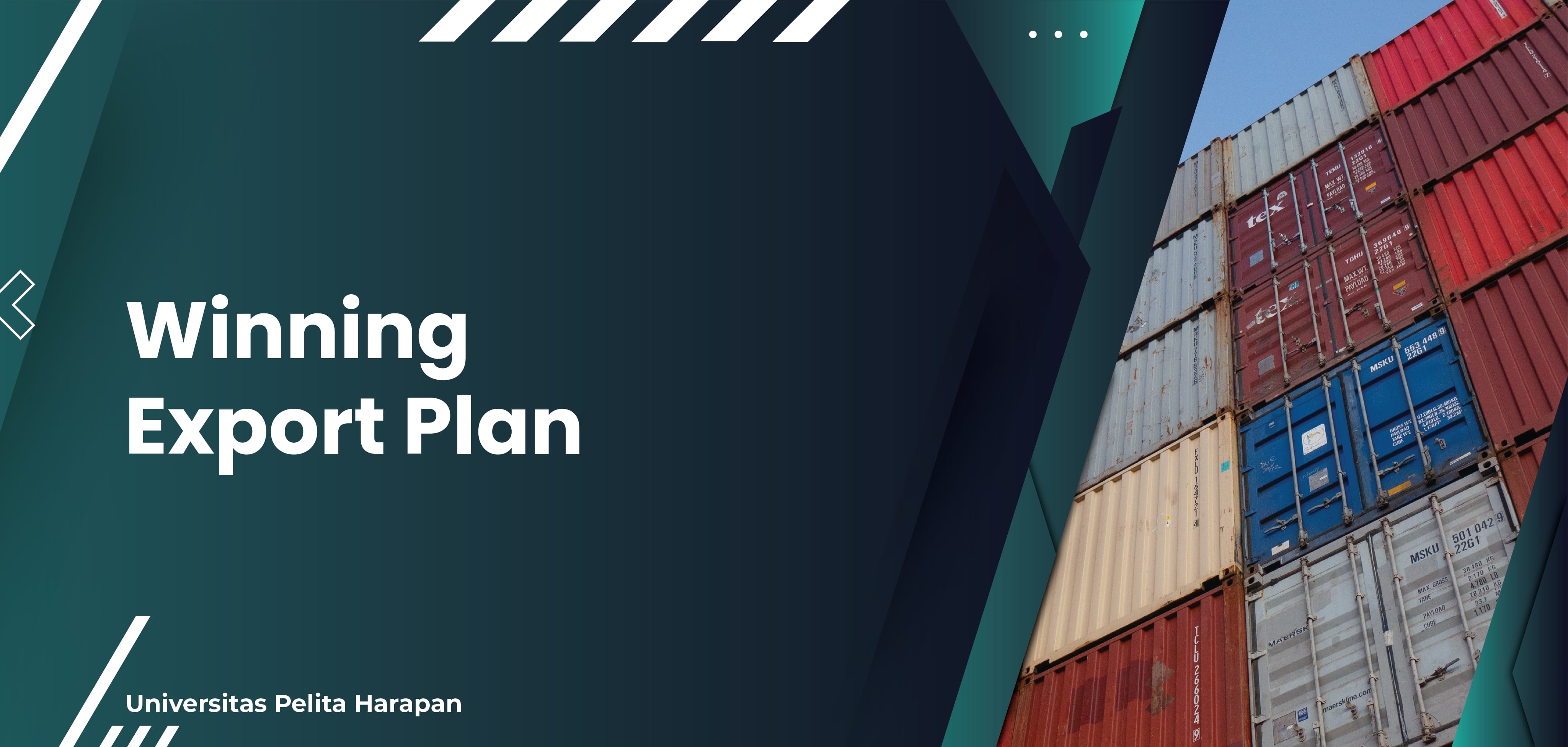 Winning Export Plan MGT97739