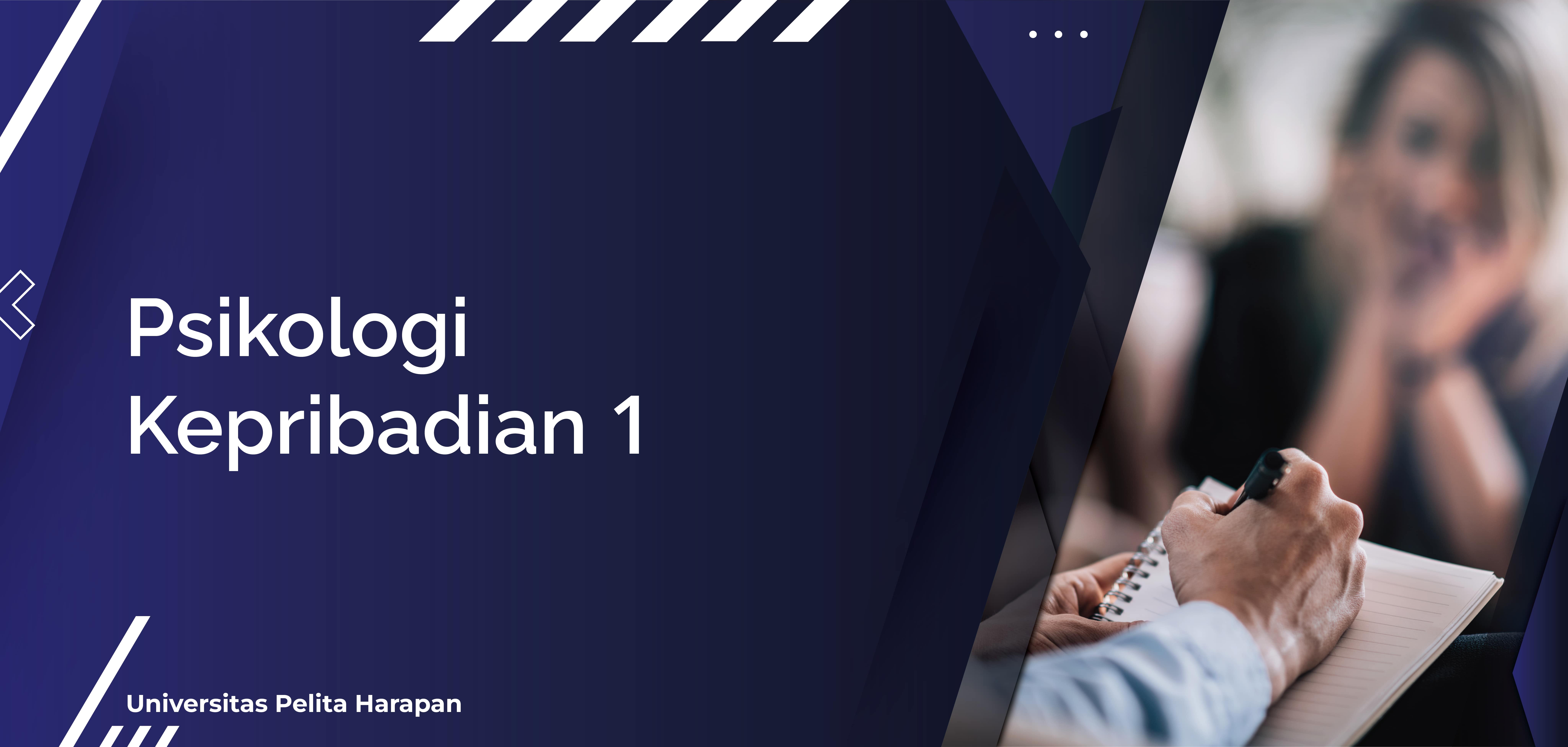 Psikologi Kepribadian 1 PSY11105/031034392003