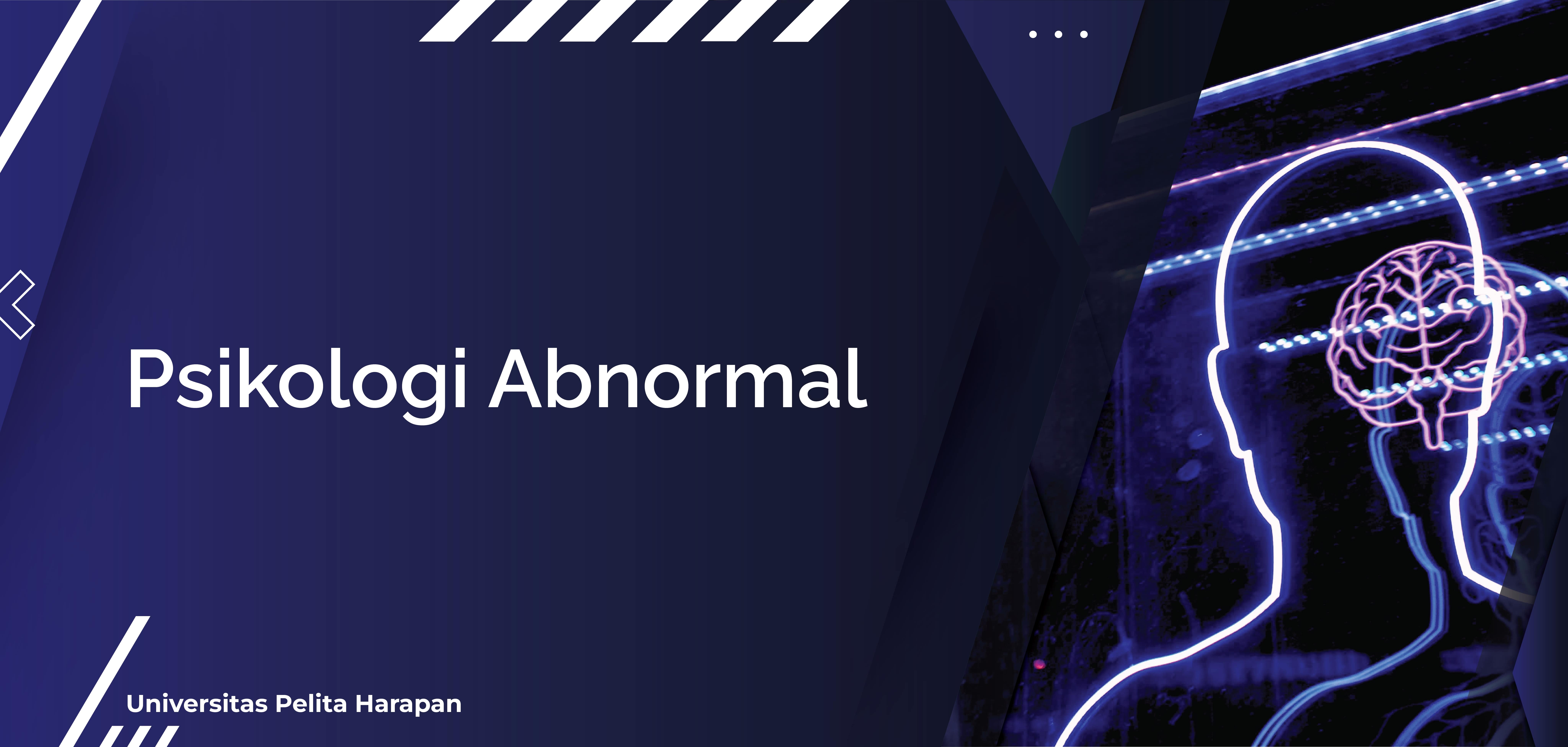 Psikologi Abnormal PSY11112