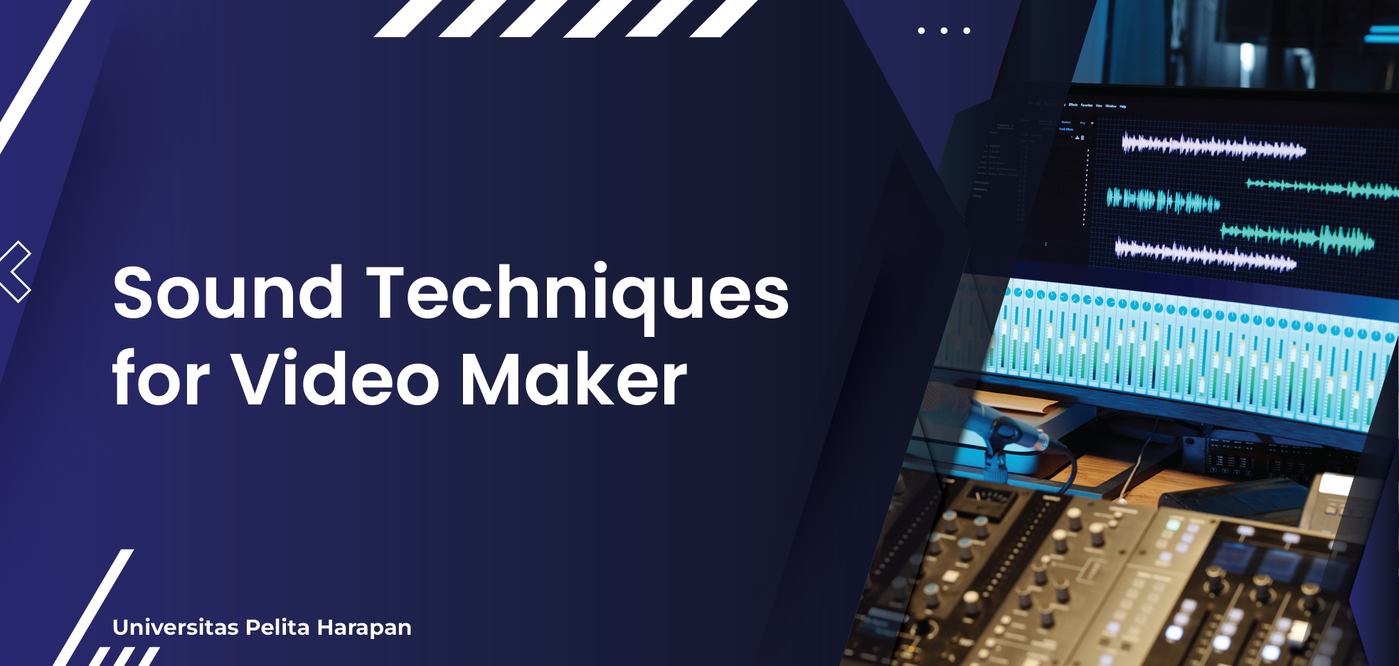 Sound Techniques For Video Maker SD324_B