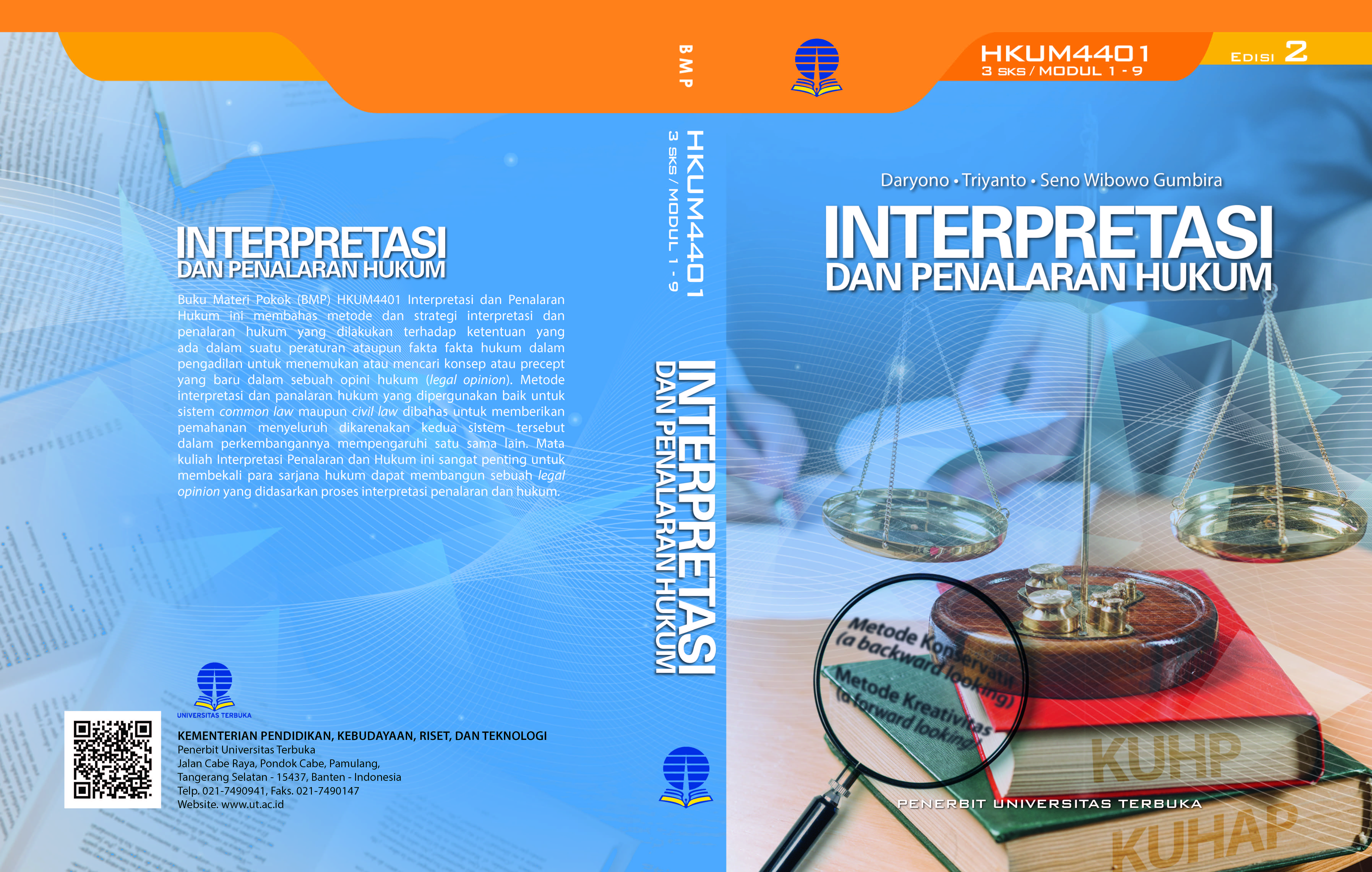 Interpretasi dan Penalaran Hukum HKUM4401/001031592002
