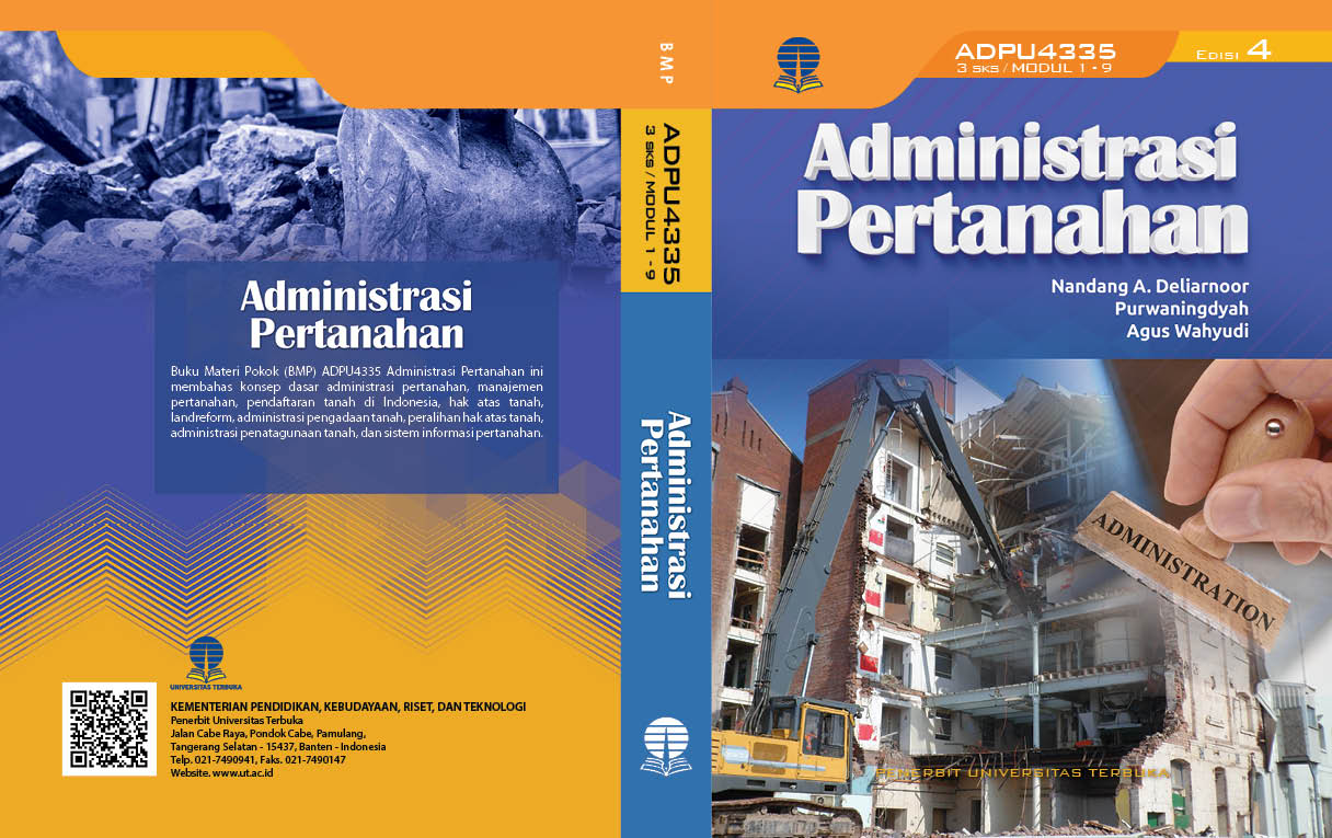 Administrasi Pertanahan ADPU4335/001031592004