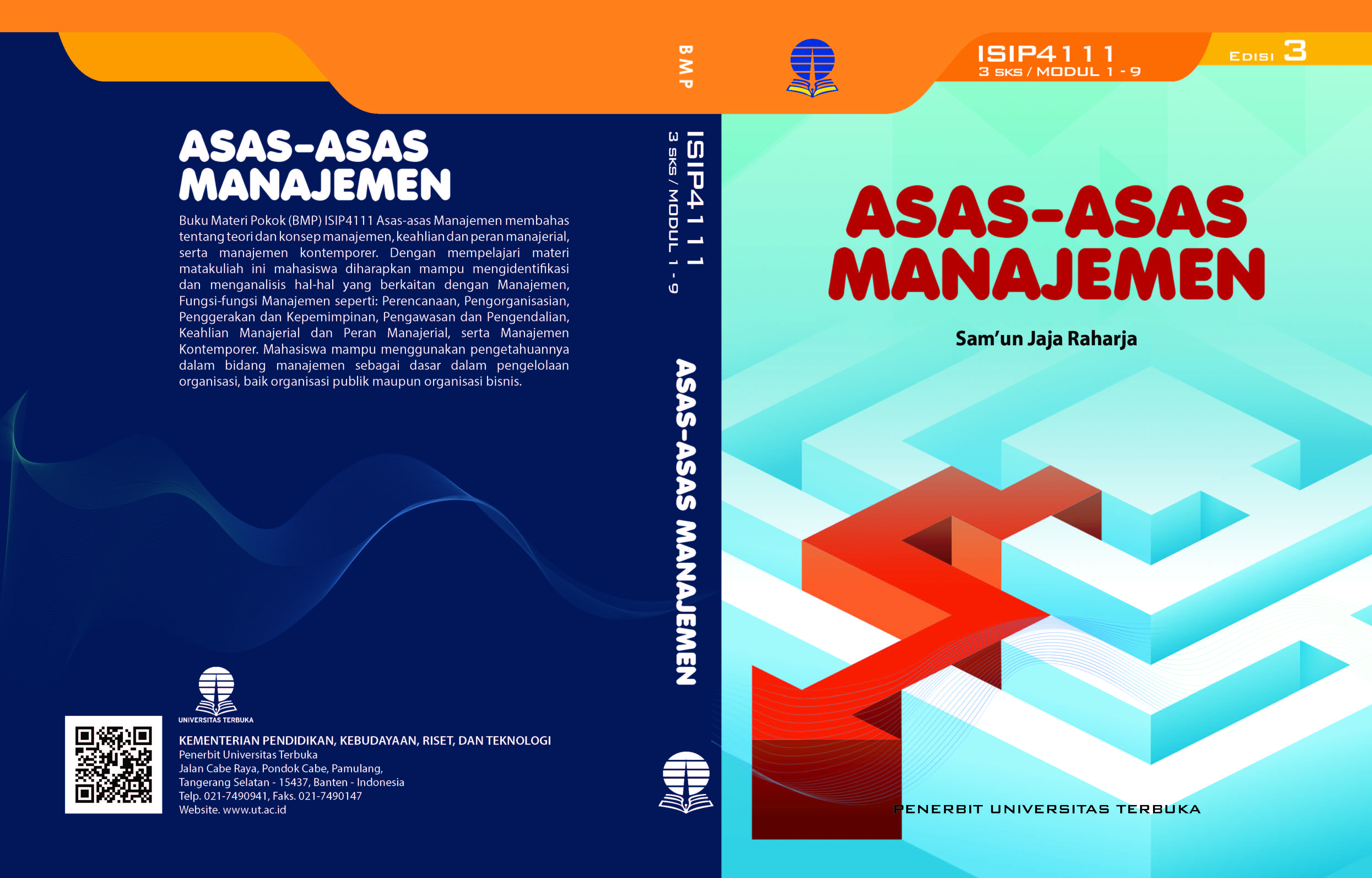 ASAS-ASAS MANAJEMEN ISIP4111