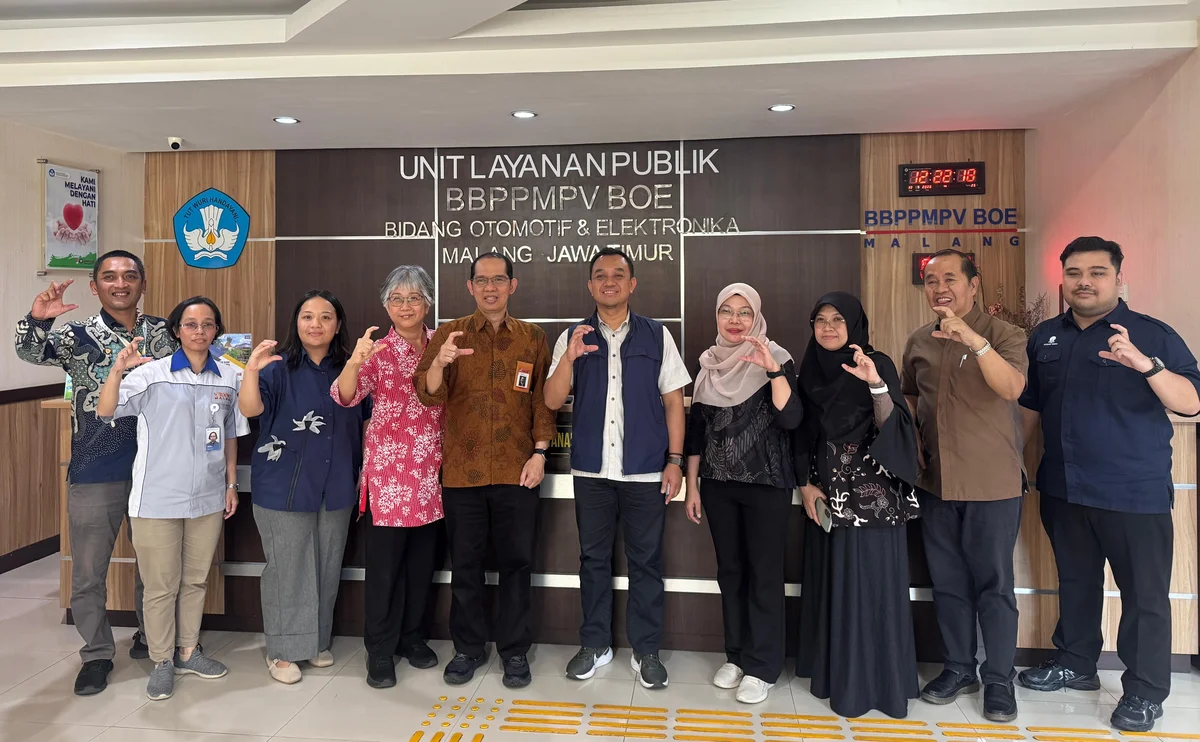 Sinergi ICE Institute dan BBPPMPV BOE Malang Dorong Transformasi Pendidikan Vokasi Bidang Otomotif dan Elektronika